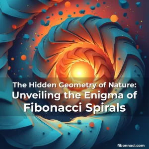 The Hidden Geometry of Nature: Unveiling the Enigma of Fibonacci Spirals